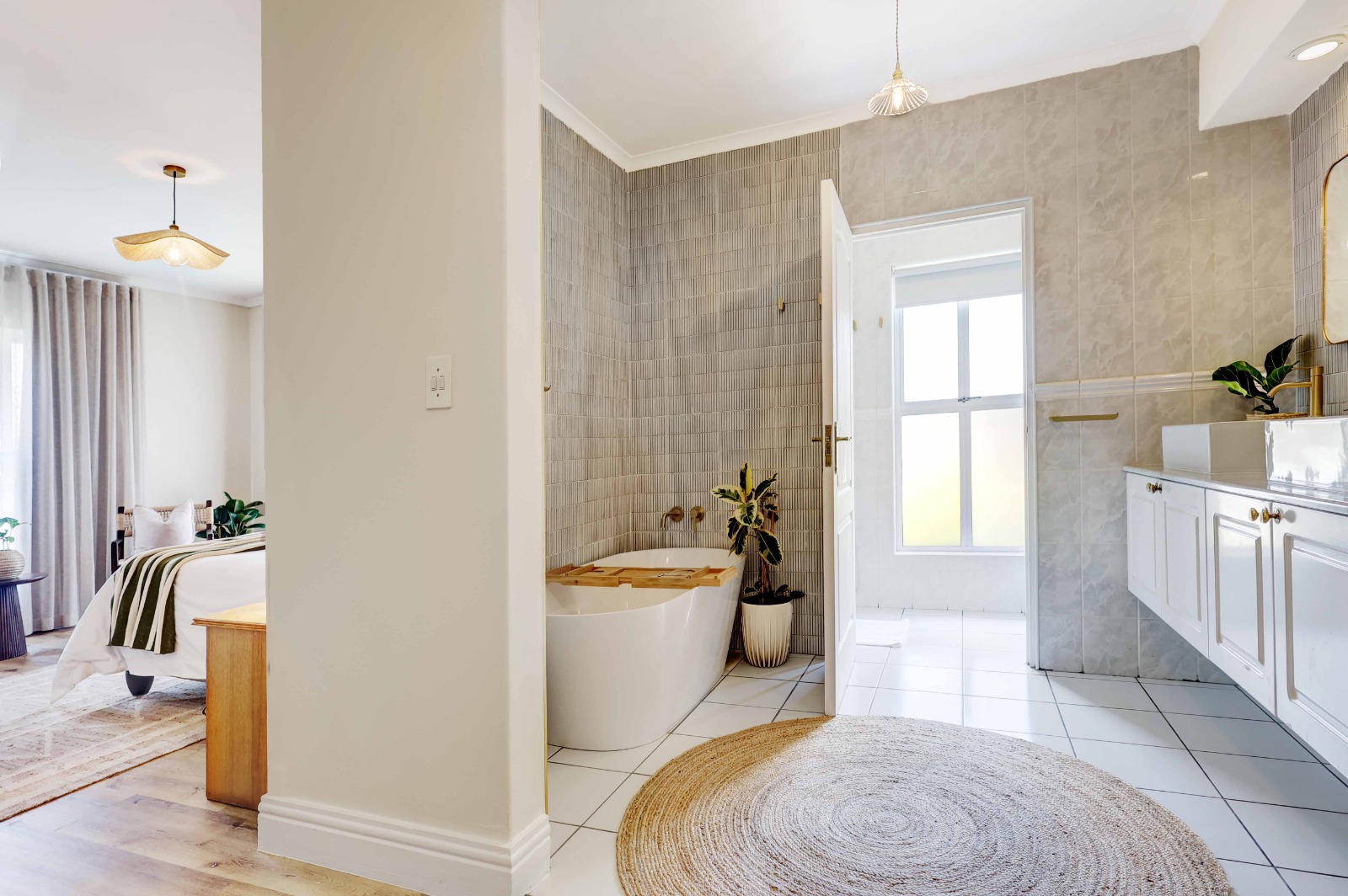Recently completed bathroom renovation in Melkbosstrand